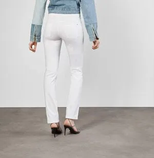 MAC - Dream Straight Leg Jean - White