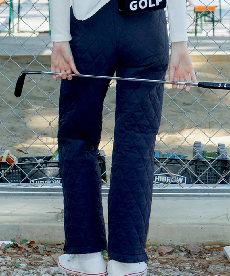 MACKY Golf: Winter Padded Long Pants - Navy
