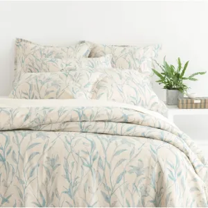 Margot Linen Pewter Blue Duvet Cover