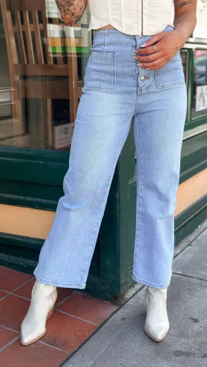 Matthew Cropped Denim Jeans