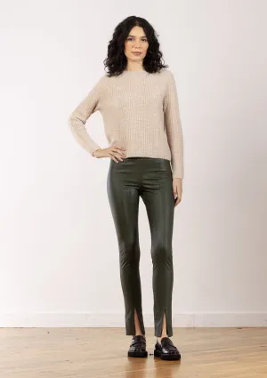 MAX Pleather Olive Green