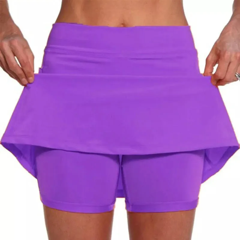 Medium Waist Solid Color Culottes