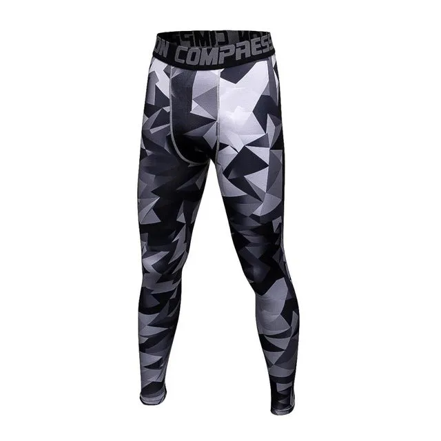 Men Compression Pants Tights