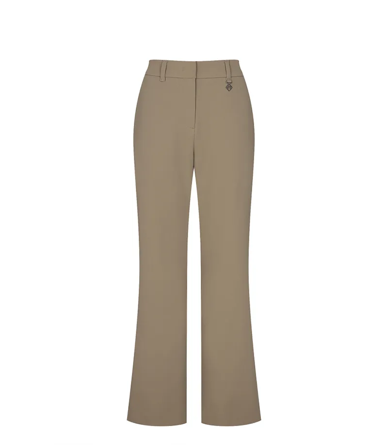 Monday Flow Stress Free Bootcut Pants - Beige