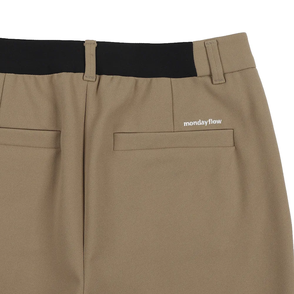 Monday Flow Stress Free Bootcut Pants - Beige