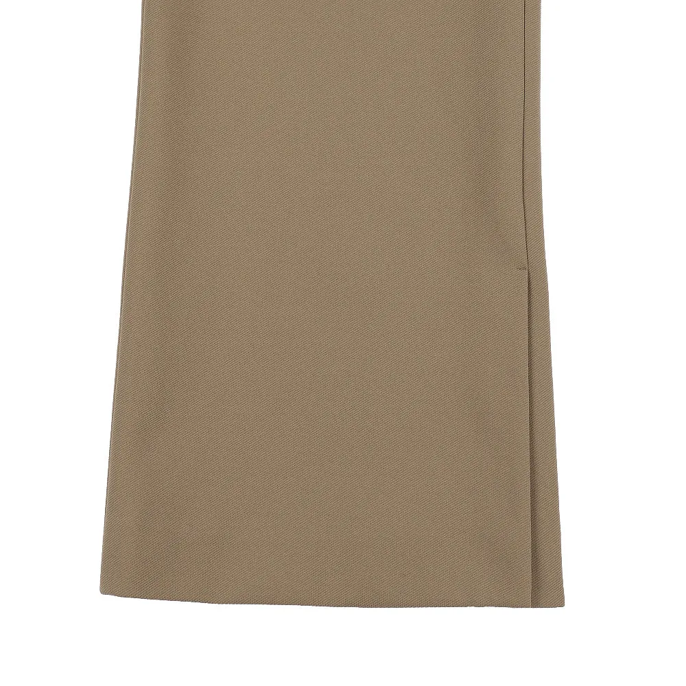 Monday Flow Stress Free Bootcut Pants - Beige