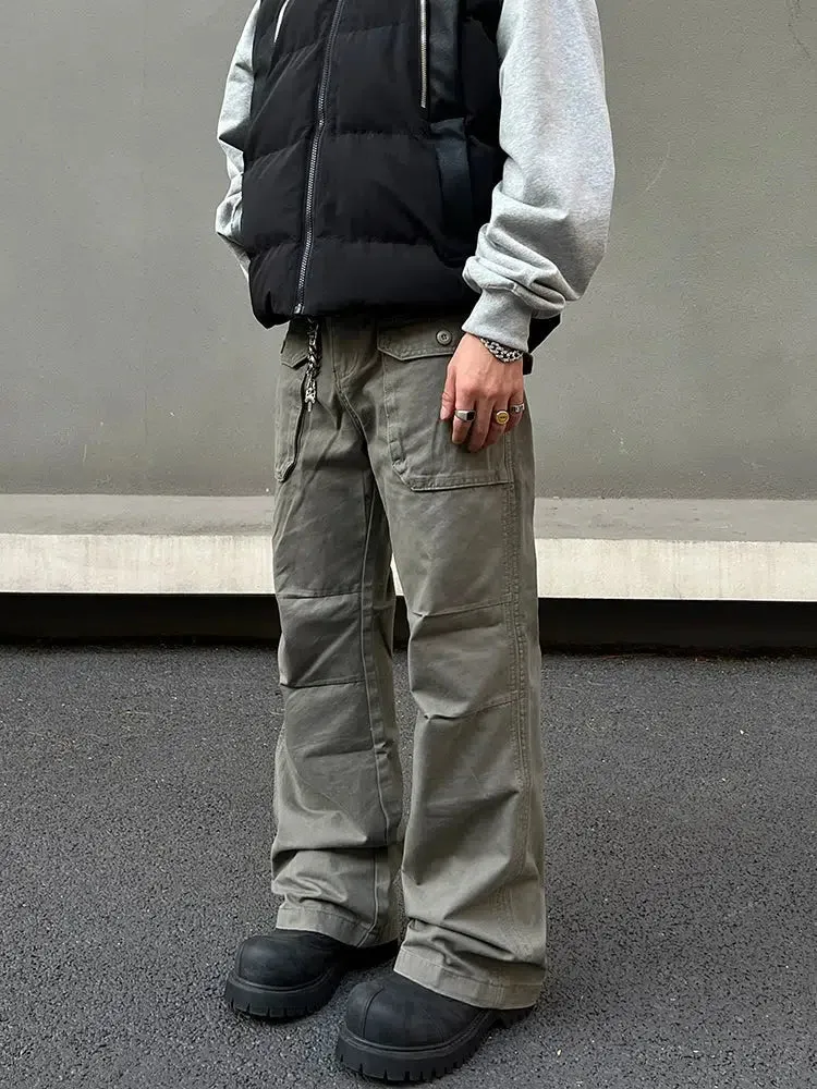 Multi-pocke Cargo Pants