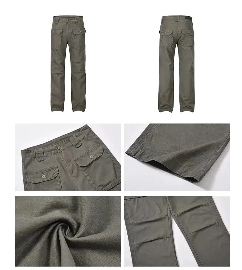 Multi-pocke Cargo Pants