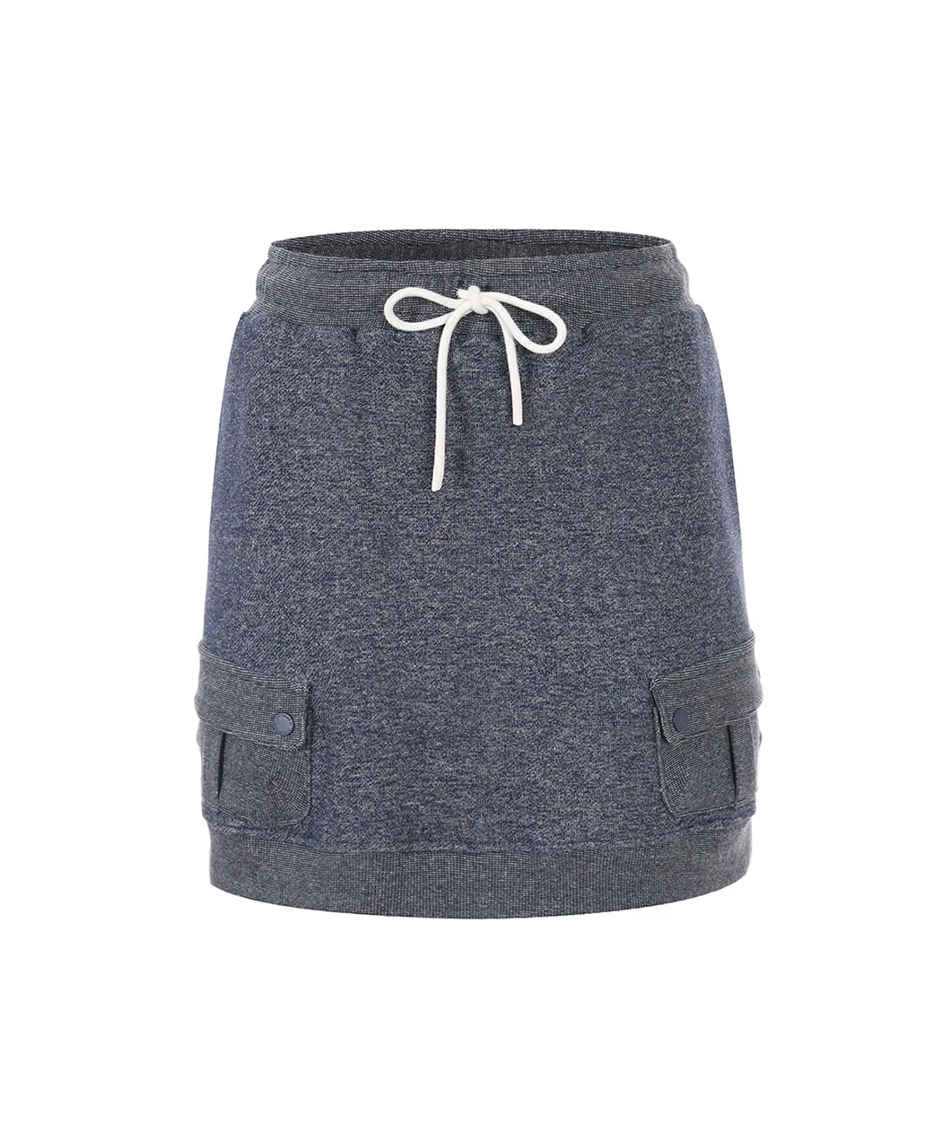 MYCL Track Skirt Melange Blue