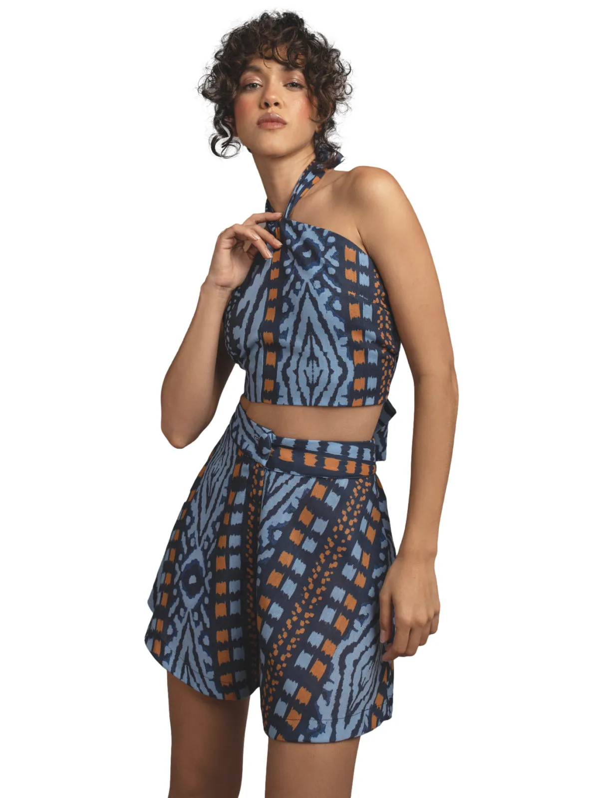 Nora Crop-Ellen Short ::RET