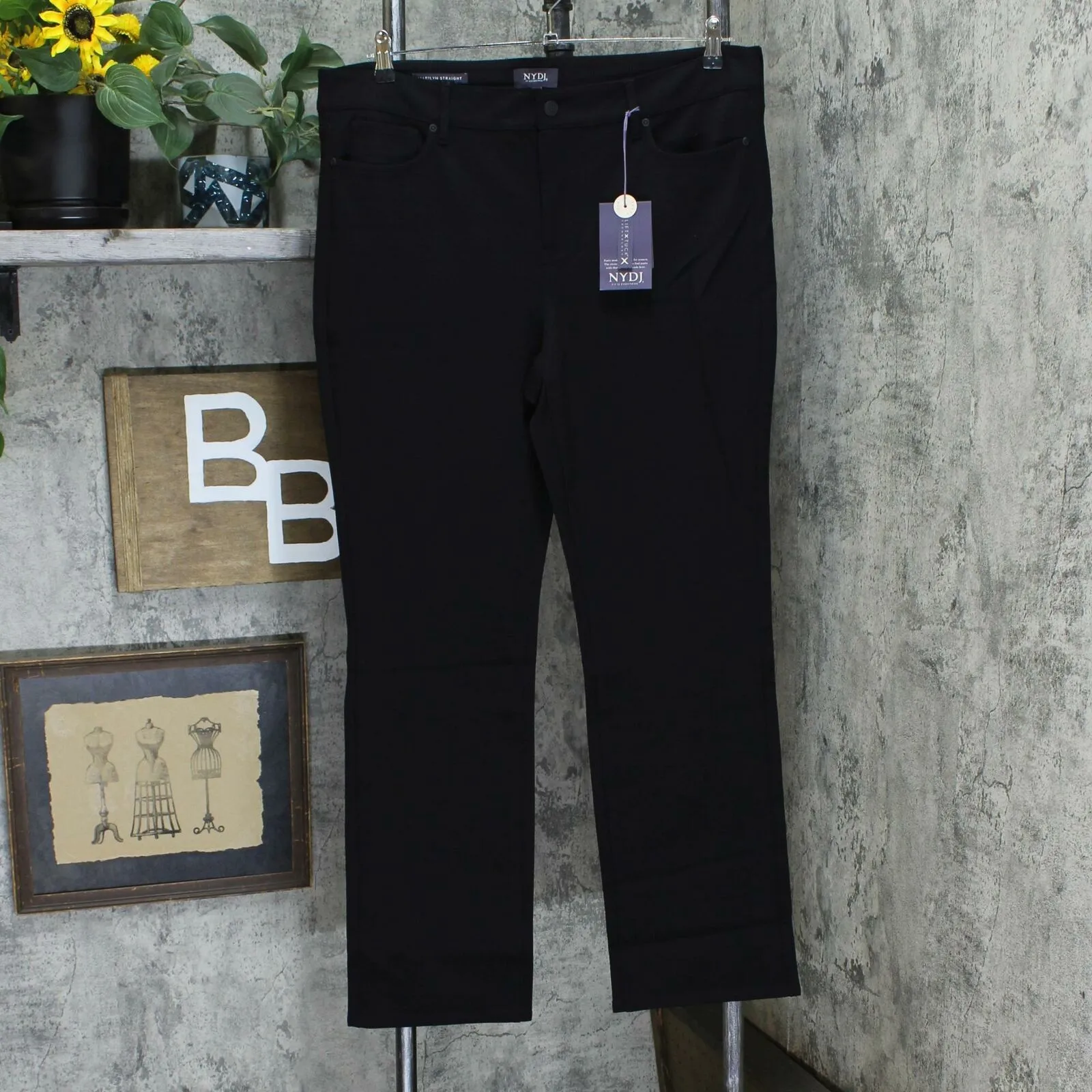 NYDJ Marilyn Women's Straight Leg Ponte Pants
