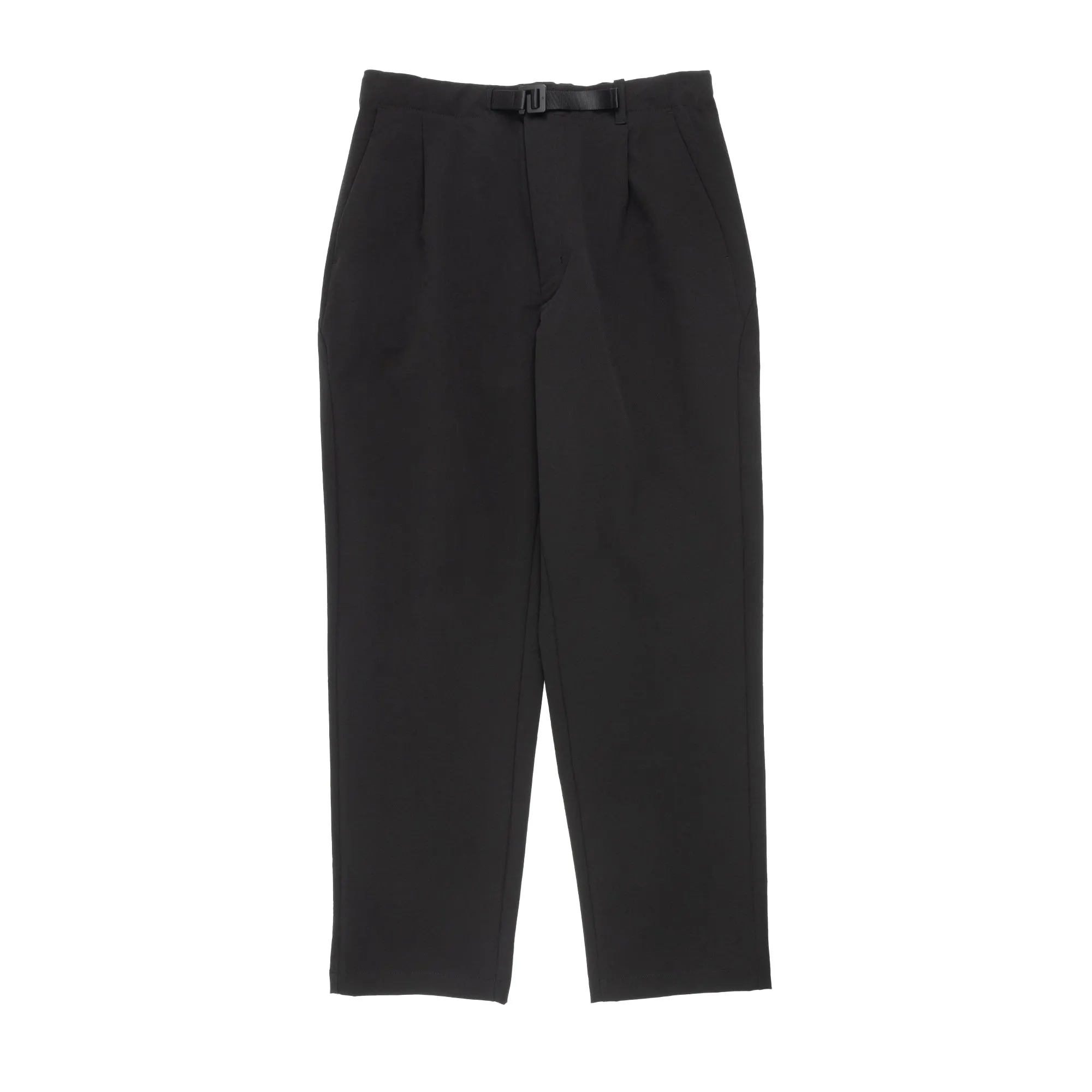 One Tuck Tapered Stretch Pants Black GL74198