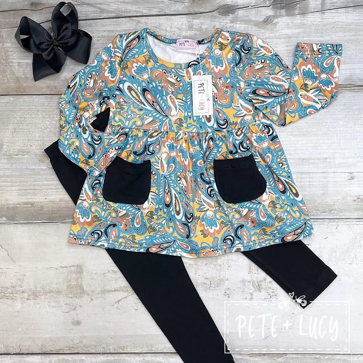 Paisley Swirl Pant Set