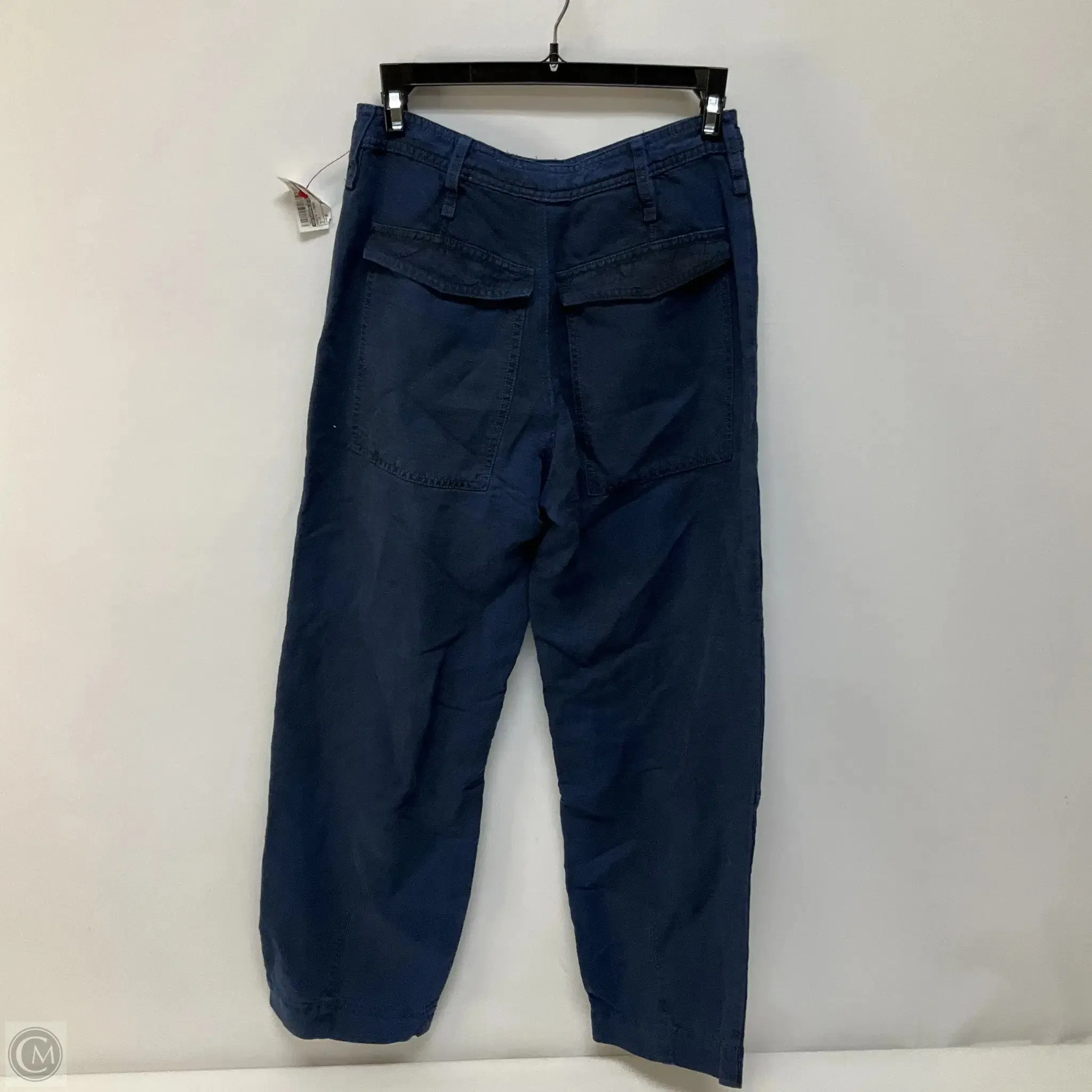 Pants Linen By Anthropologie In Blue, Size: 0