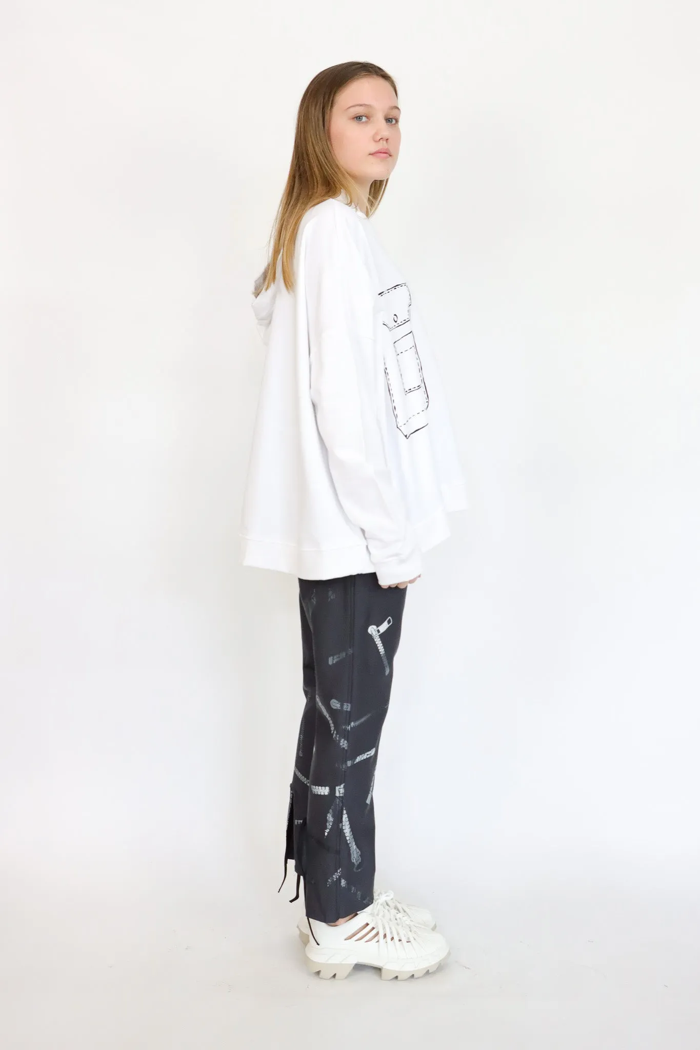Paper Temples Pocket Print Hoodie (2 Colors)
