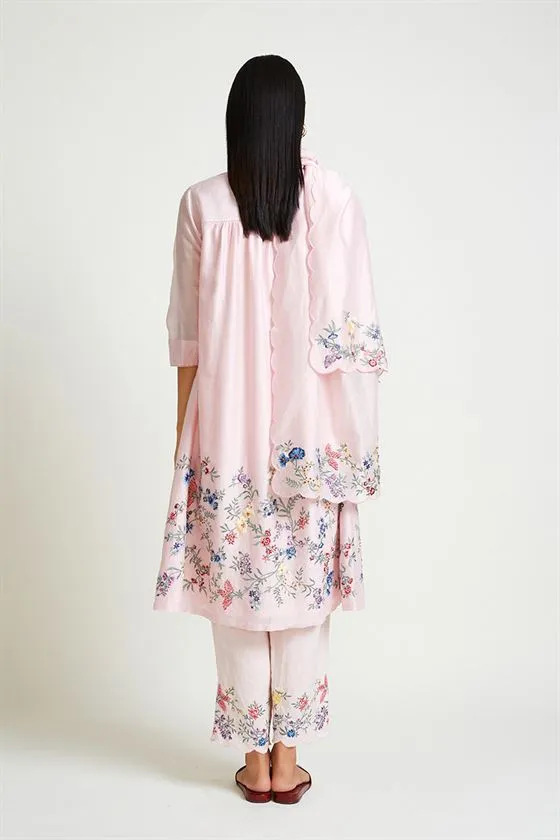Payal Pratap   -   Rock Garden Ajuga Embroidered Kurta Pant Set (2pcs)