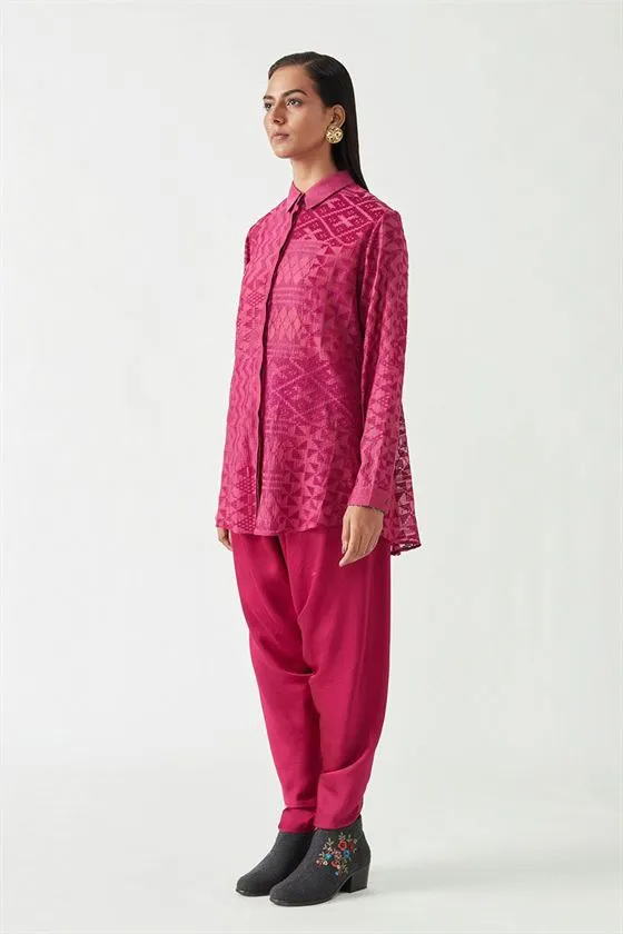 Payal Pratap   -   View with A Room  Alanis Embroidered Shirt