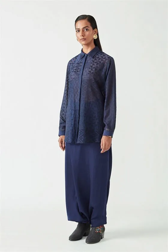 Payal Pratap   -   View with A Room  Ellie Embroidered Shirt