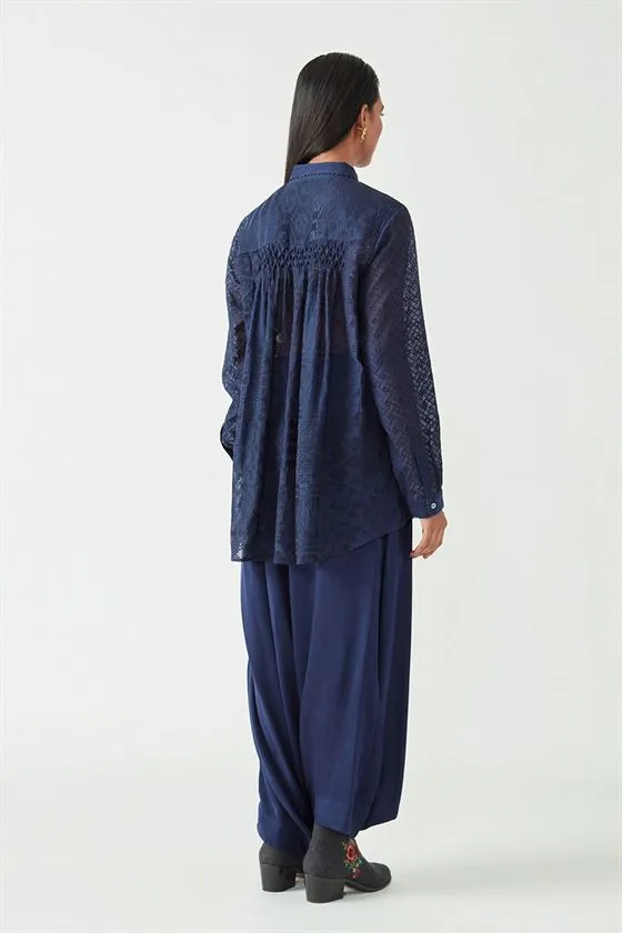 Payal Pratap   -   View with A Room  Ellie Embroidered Shirt