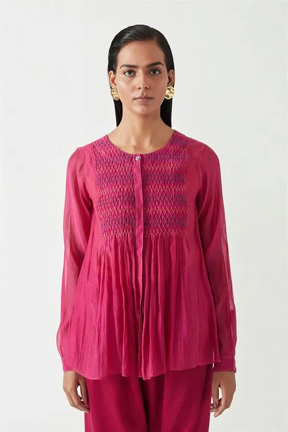 Payal Pratap   -   View with A Room  Torres Smocking Top (2pcs)