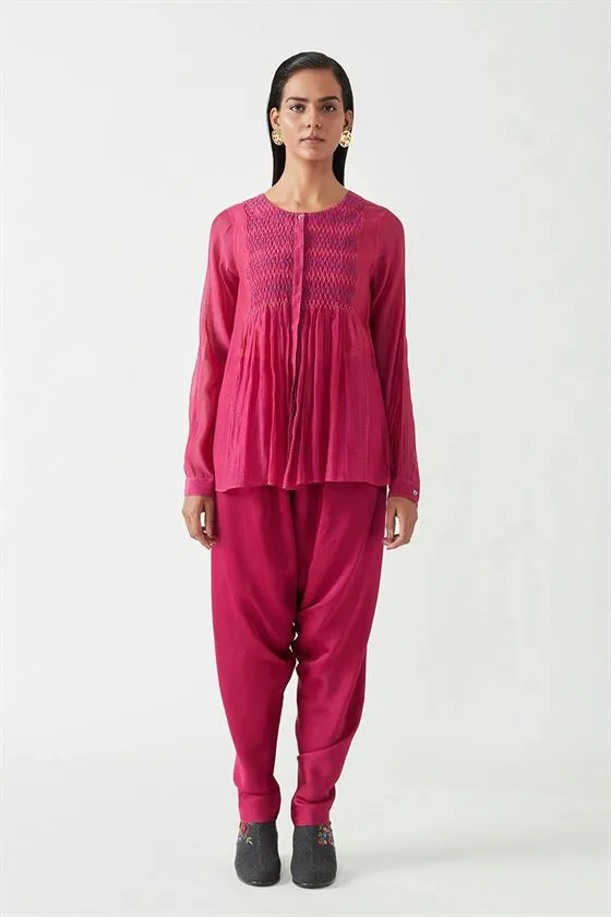 Payal Pratap   -   View with A Room  Torres Smocking Top (2pcs)