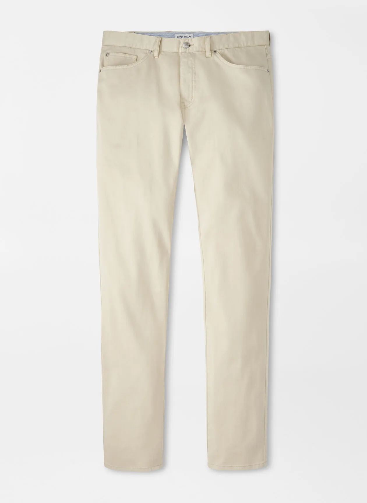 PETER MILLAR ULTIMATE SATEEN FIVE POCKET PANT - SAND