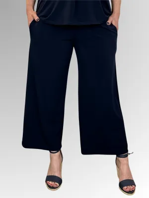 Philosophy ~ Navy Jersey Culotte (72413)