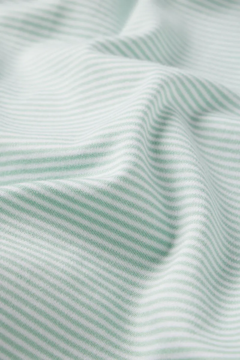 Pima Short-Long Set in Parisian Green