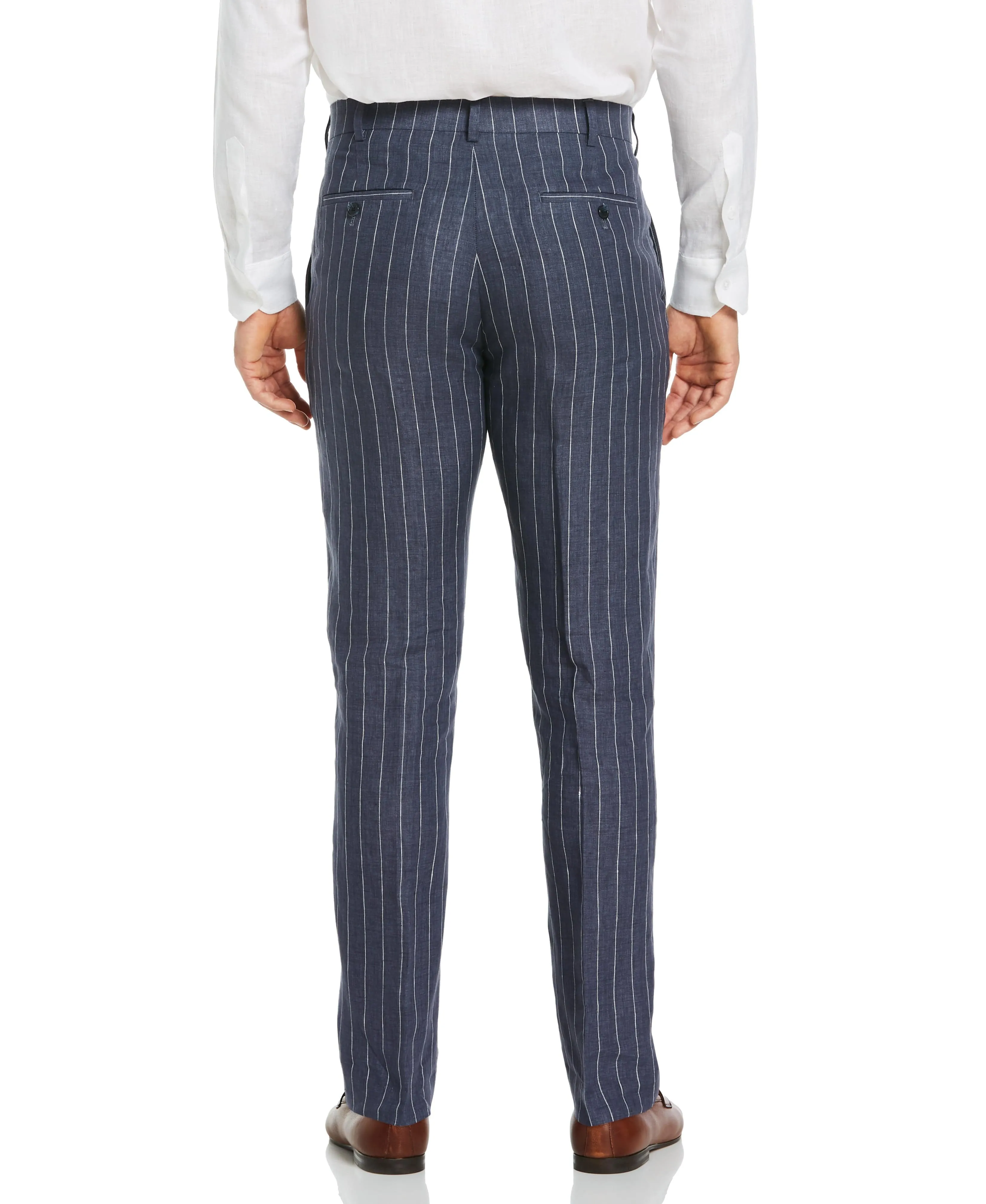 Pinstripe Linen Pant