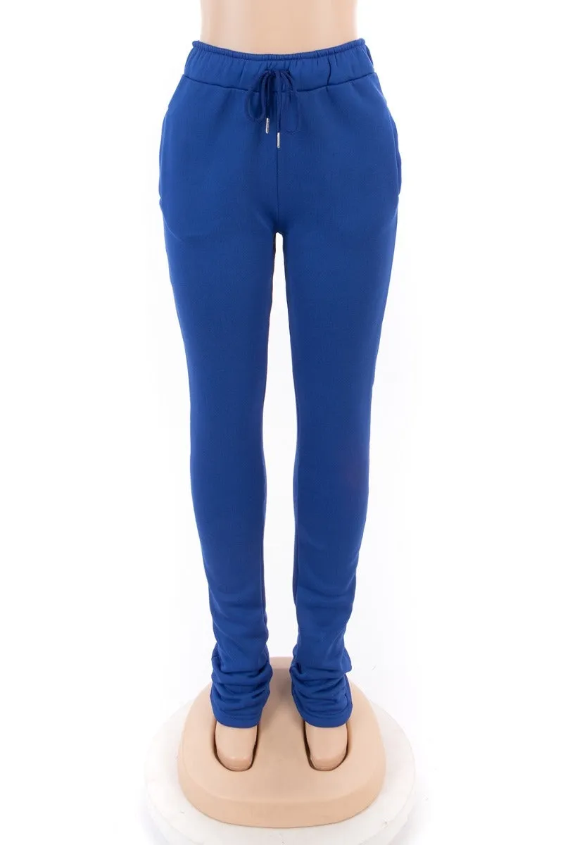 Pleated Bottom Sweatpants
