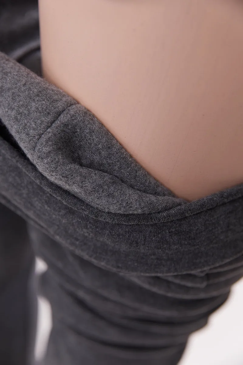 Pleated Bottom Sweatpants