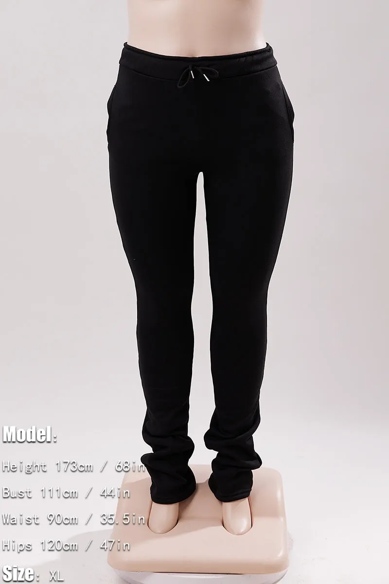 Pleated Bottom Sweatpants