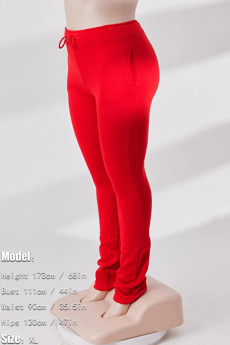 Pleated Bottom Sweatpants