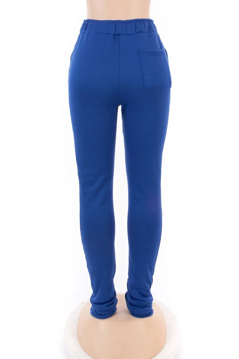 Pleated Bottom Sweatpants