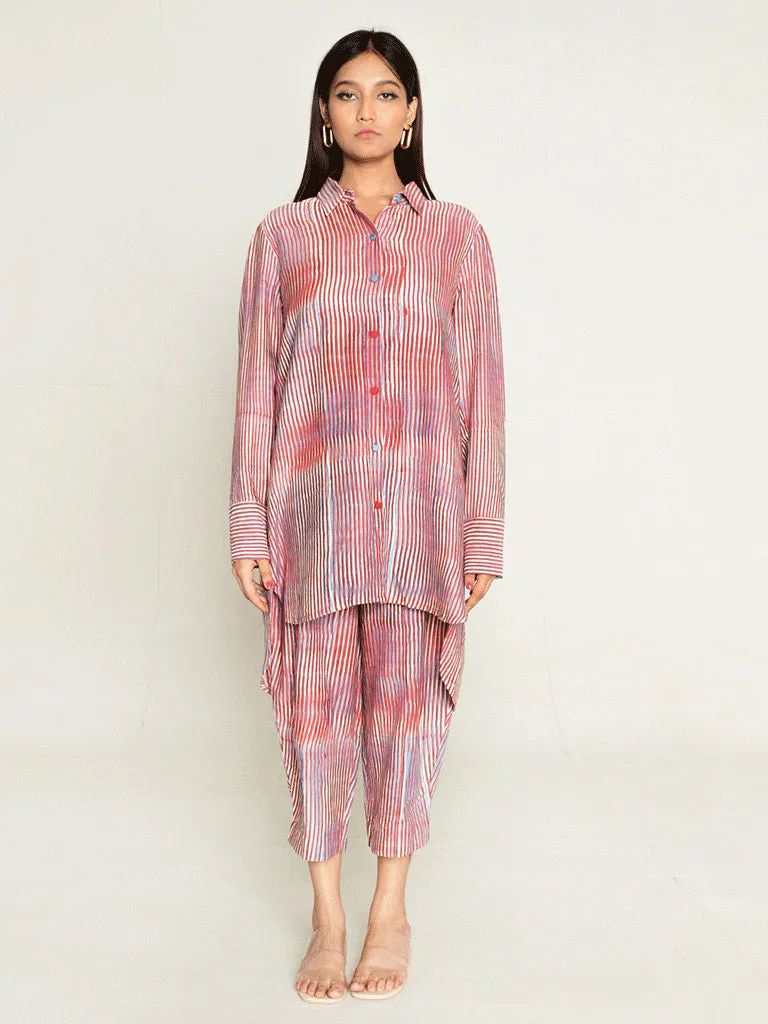 Plosky Cloud Shirt & Culottes Co-ord Set