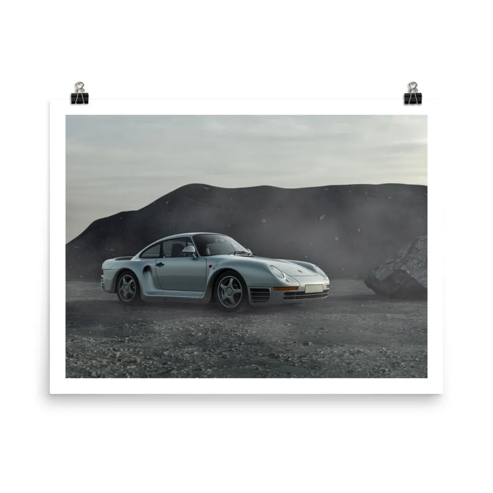 Porsche 959 in Desert