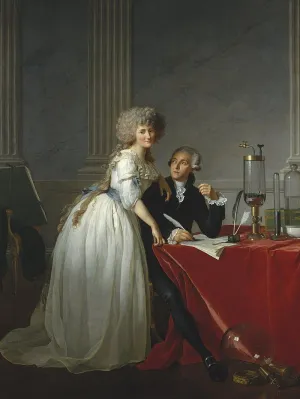 Portrait of Antoine-Laurent Lavoisier and his wife (1788) Artist: Jacques-Louis David