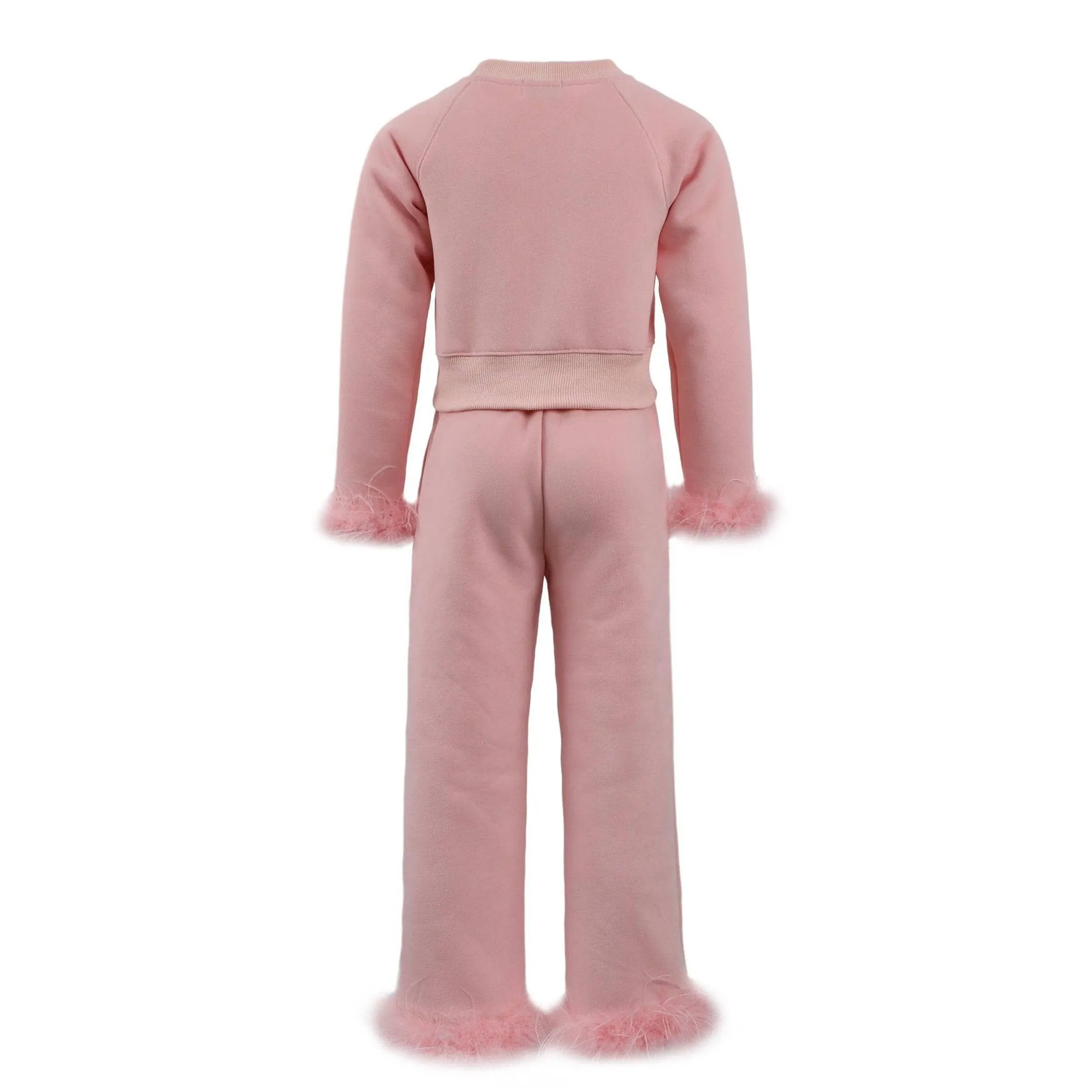 Pretty in Pink Feather Athletic Set
