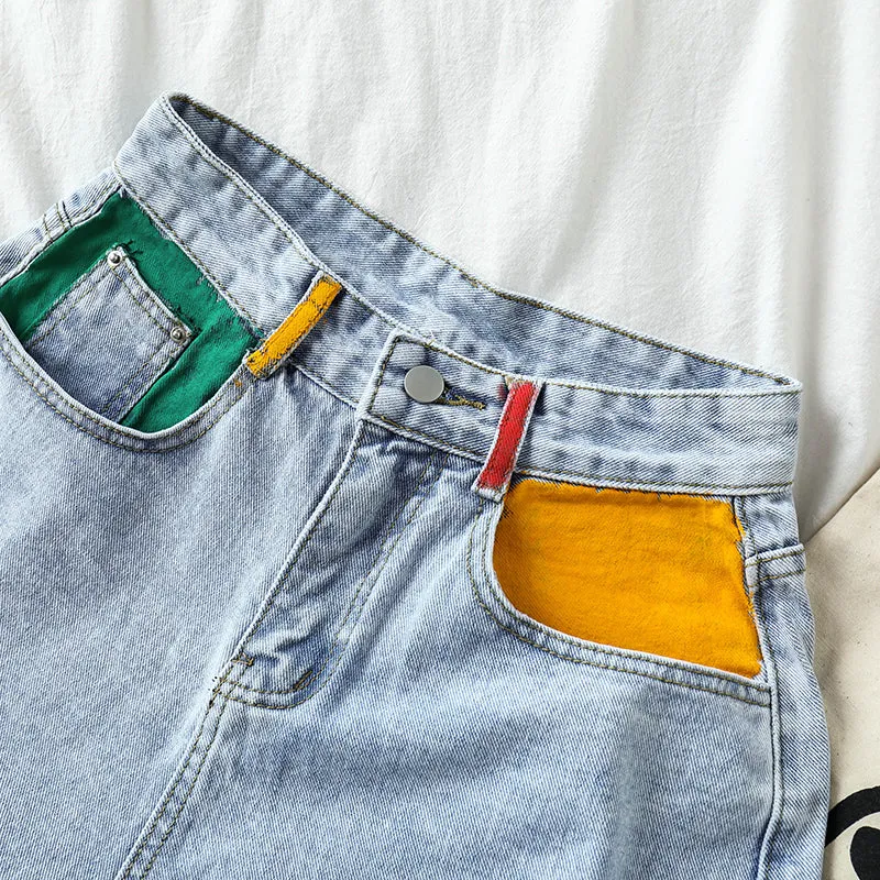 "PLUS SIZE CHIC CASUAL" DENIM SHORTS Y041009