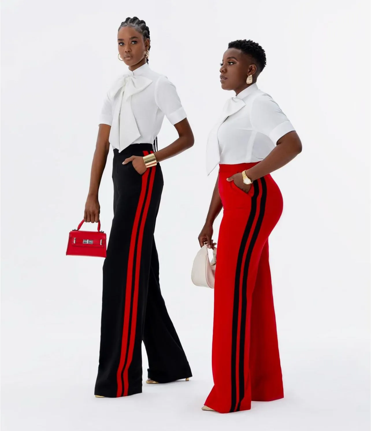Red Stripe Pants