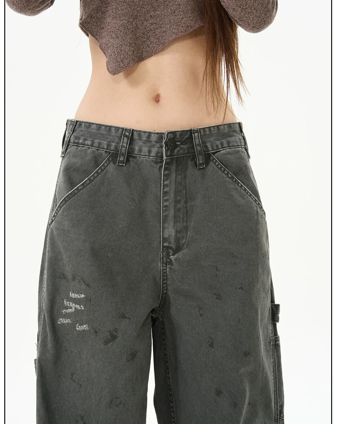 Relaxed Fit Straight-leg Jeans