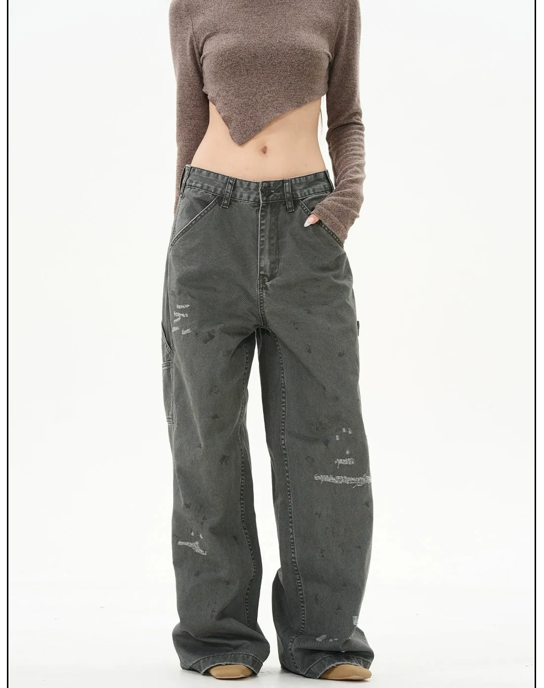 Relaxed Fit Straight-leg Jeans