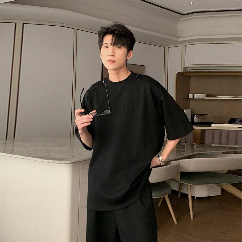 Relaxed Fit T-shirt & Track Pants