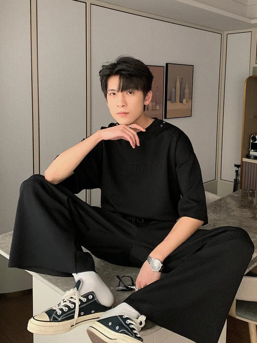 Relaxed Fit T-shirt & Track Pants