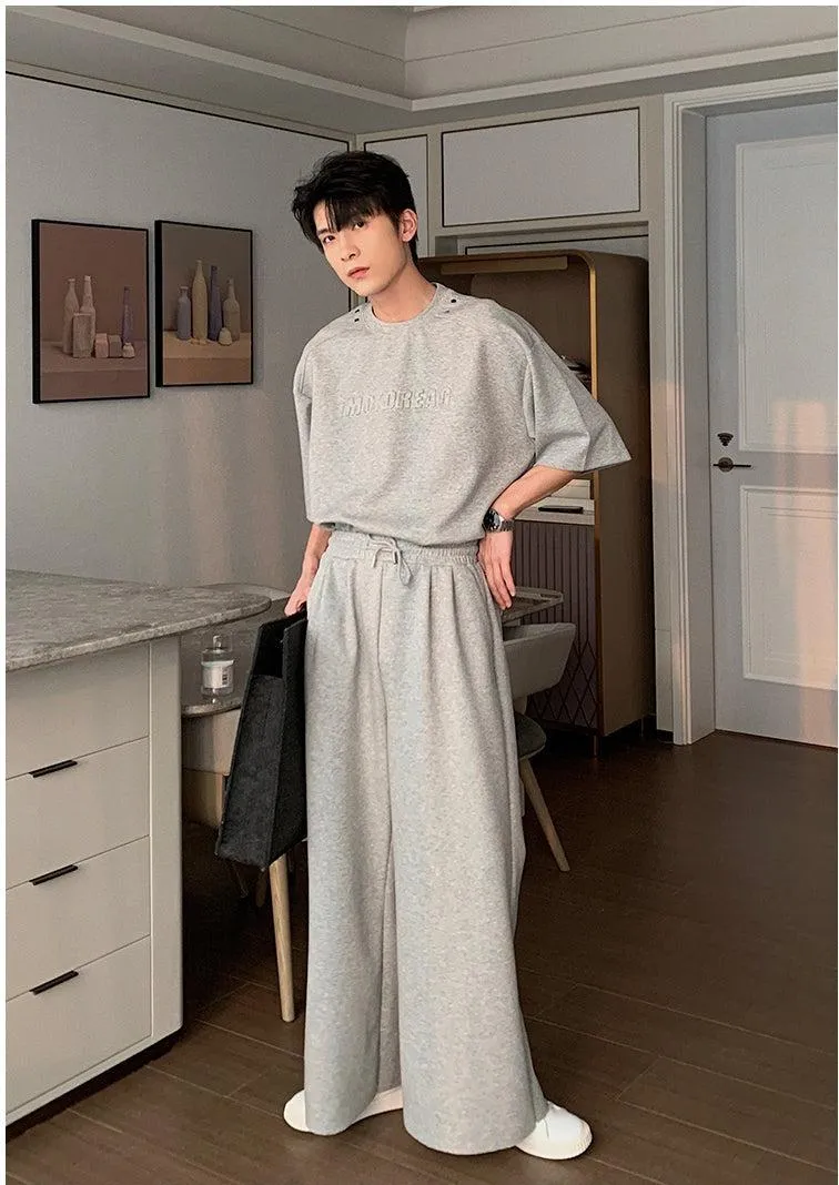 Relaxed Fit T-shirt & Track Pants
