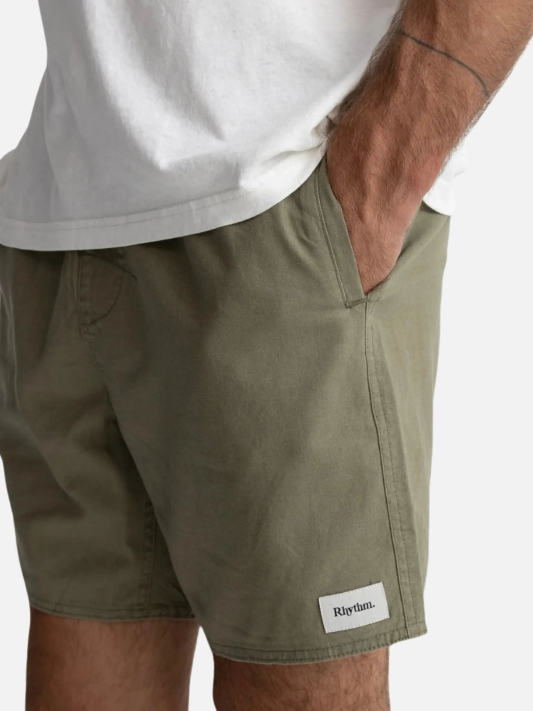 Rhythm Classic Linen Jam - Olive