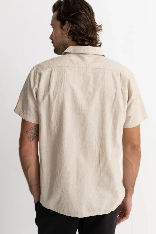 RHYTHM CLASSIC LINEN SS SHIRT SAN