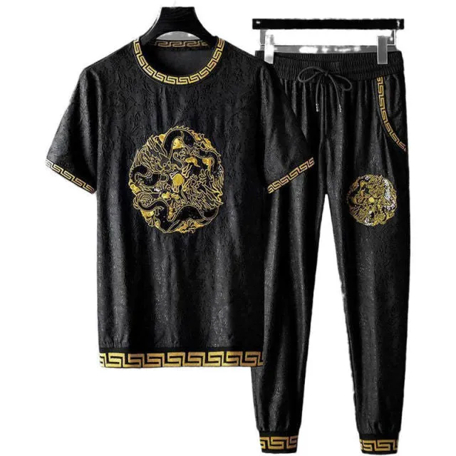 short sleeve leisure sports Outfits men