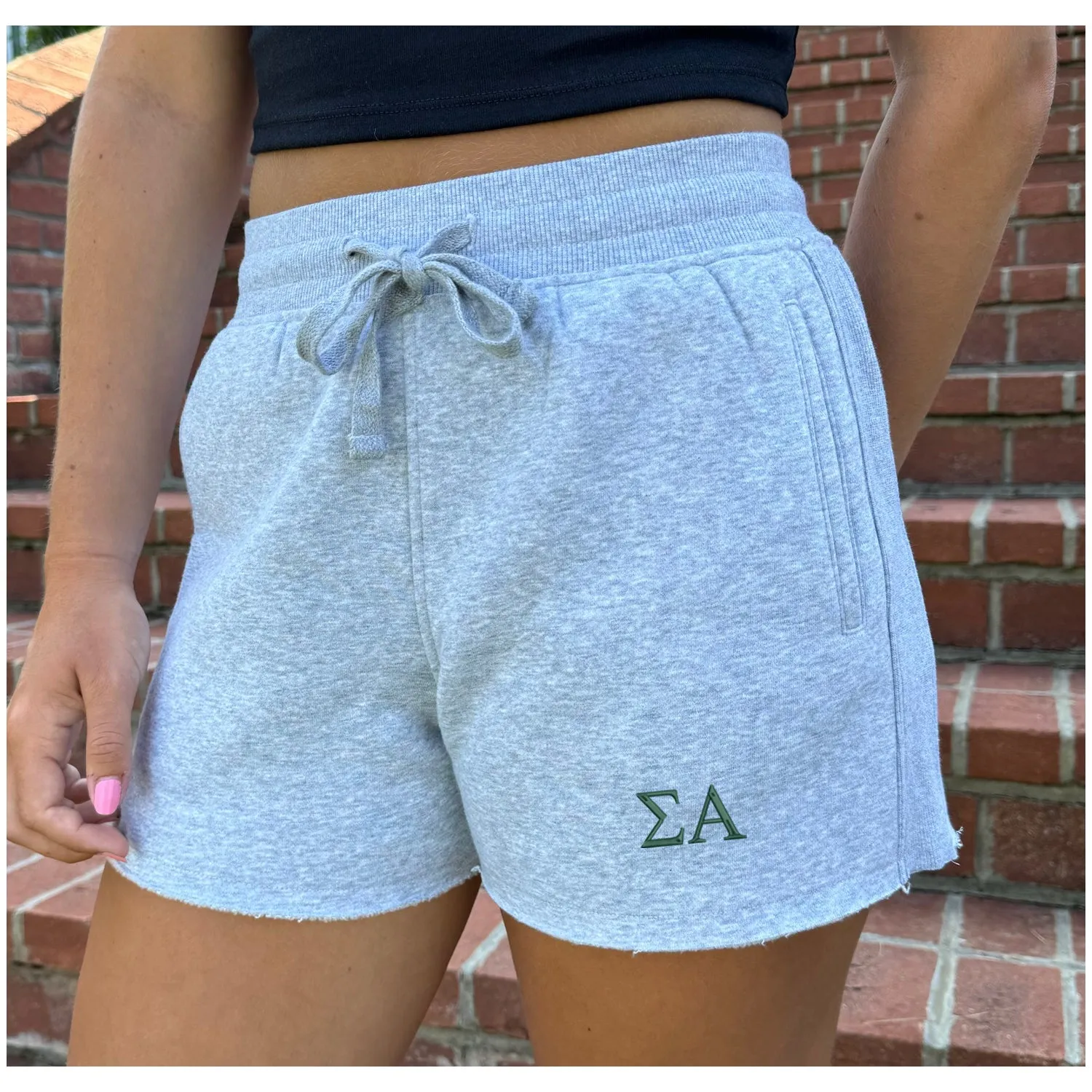 Sigma Alpha Fave Fit Hoodie & Shorts Set
