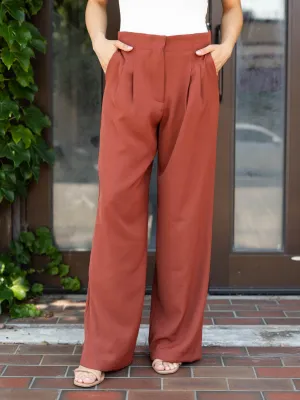 Skies Are Blue Recycled Wide Leg Pants